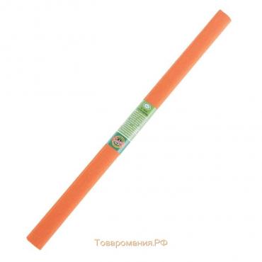 Бумага креповая поделочная гофро Koh-I-Noor 50 x 200 см 9755/12 оранжевая темная, в рулоне