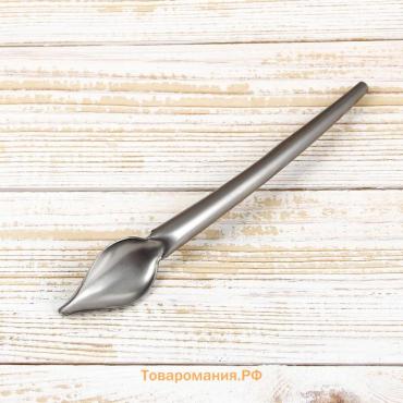 Ложка кондитерская для моделирования KONFINETTA, 19×3 см, серебристая