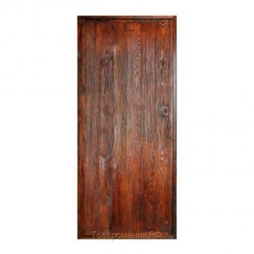 Дверь для бани "Классика", 190×80см, брашированная, морёная, лакированная, "Добропаровъ"
