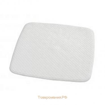 SPA-коврик противоскользящий 54х54 см Capri, цвет белый