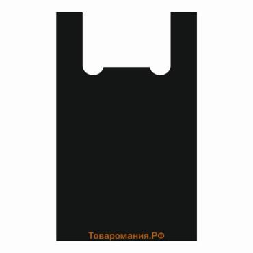 Пакет «Силач», полиэтиленовый, майка, 40×75 см, 22 мкм
