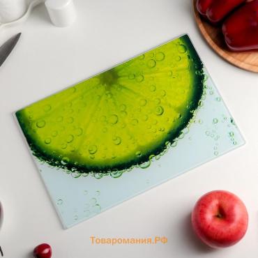 Доска разделочная  «Сочный лайм», 30×20 см