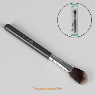 Кисть для макияжа Brush GRAPHITE, 17.5 (±1) см, тёмно-серая