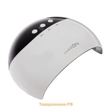 Лампа для маникюра LUF-18, UV/LED, 8 диодов, 24 Вт, таймер, USB, белая