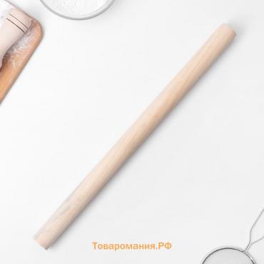 Скалка деревянная , 41,5 см, прямая