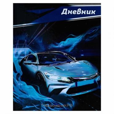 Дневник для 5-11 классов, "Серая тачка", твердая обложка 7БЦ, глянцевая ламинация, 48 листов