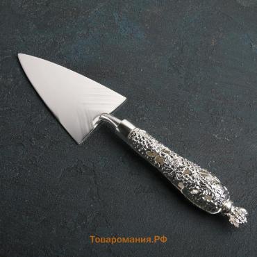 Лопатка для торта «Свадьба», 28.5×7 см, серебристая