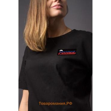 Термоаппликация «Россия», 8.3×2.8 см, разноцветная
