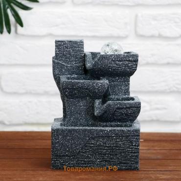 Фонтан настольный «Баланс», 12×14×20 см, с подсветкой