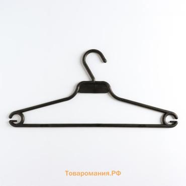 Плечики - вешалка блузочная, размер 50-52, чёрные