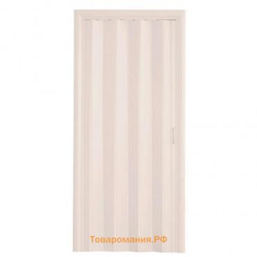 Раздвижная дверь «Вика. Комфорт», 620(840) × 2020 мм, пластик, глухое, цвет дуб белёный