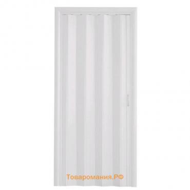 Раздвижная дверь «Вика. Комфорт», 620(840) × 2020 мм, пластик, глухое, цвет белый глянец