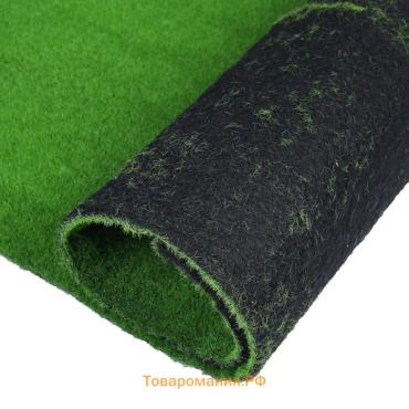 Мох искусственный, декоративный, полотно 1×1 м, зелёный, Greengo