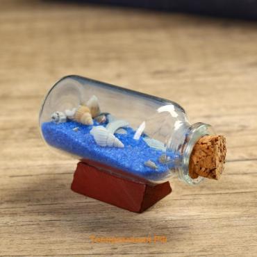 Фигурка «Сувенир в бутылке. Ракушки», 6×2.5×3.5 см, МИКС