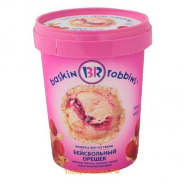 Мороженое Baskin robbins «Бейсбольный орешек», 1 л