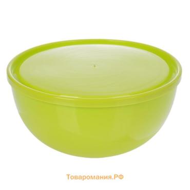 Салатник с крышкой Plastic Centre Galaxy, 2.5 л, пластик, МИКС