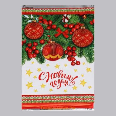 Пакет подарочный «Новогодние шары», 25×40 см Новый год