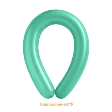 Воздушные шары для моделирования 150 см, d=7.5 см, 10 шт., зелёные