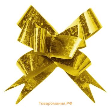 Бант - бабочка №1.8, золотистый