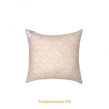 Подушка Organic Cotton, размер 68x68 см, цвет светло-кофейный